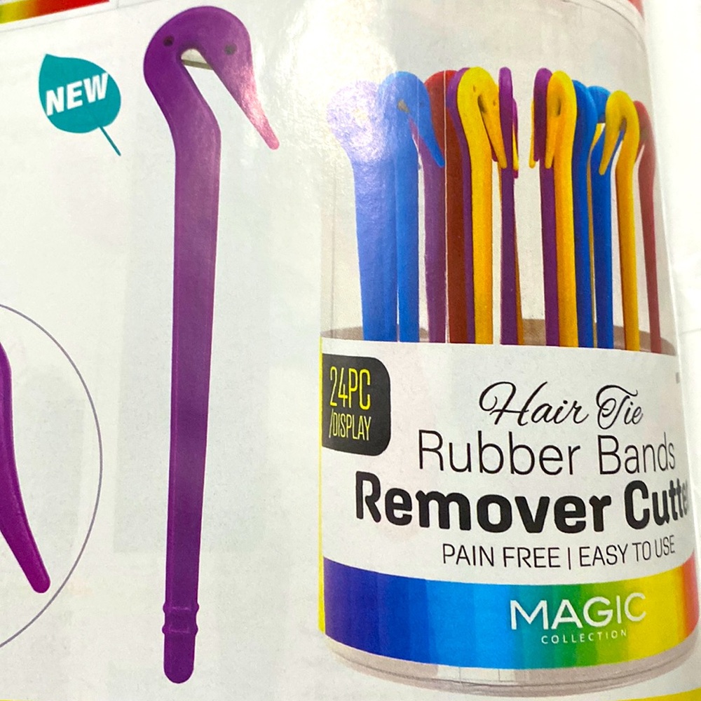 COPY - Hair Tie Rubber Bands Remover Cutter by Magic Collection 1 piece brand n…
